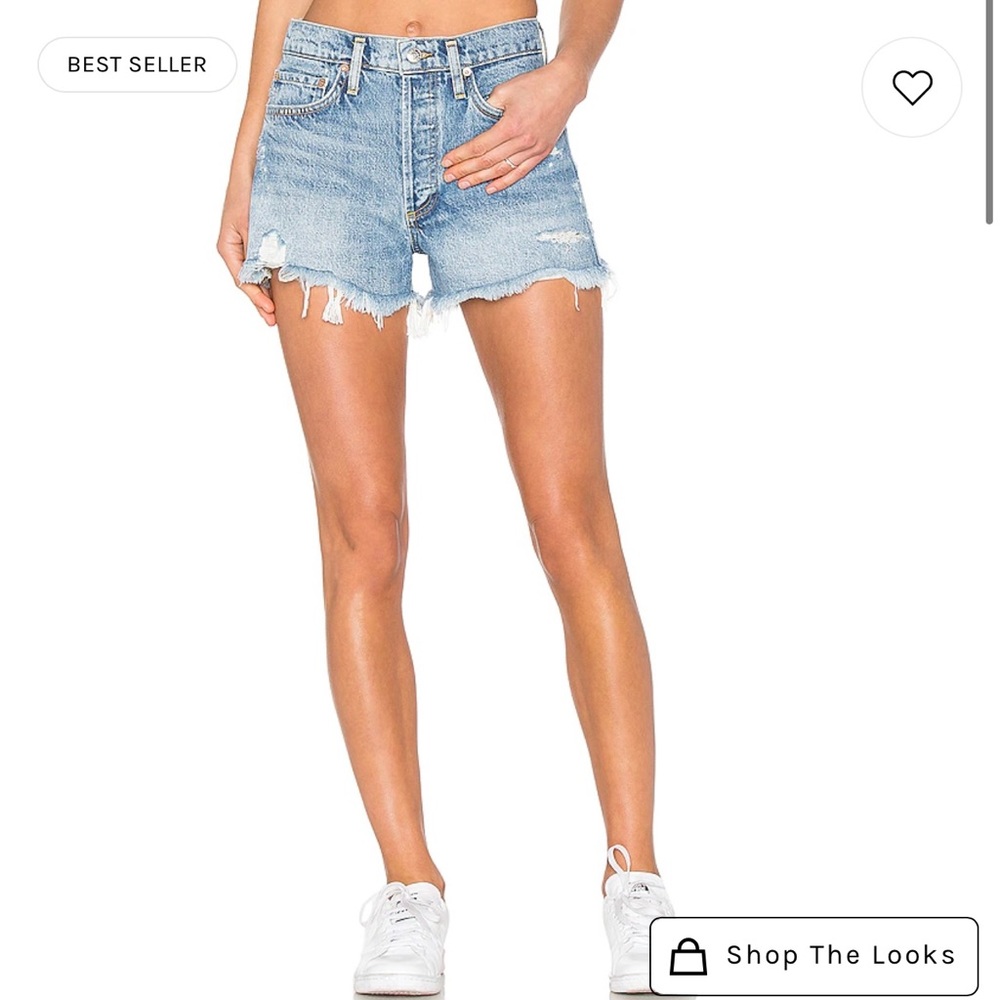 AGOLDE Parker Vintage Cutoff Shorts